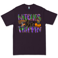 Plum Witches be trippin Premium Tee - NancyCooperArtShop