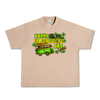 Burro Camper Happy St. Patrick's Day Urban Heavy Tee - CowGirlArtShop