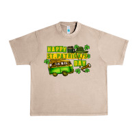 French Oak Camper Happy St. Patrick's Day Urban Heavy Tee - CowGirlArtShop