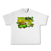 Lunar Rock Camper Happy St. Patrick's Day Urban Heavy Tee - CowGirlArtShop