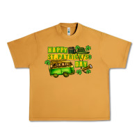 Peanut Butter Camper Happy St. Patrick's Day Urban Heavy Tee - CowGirlArtShop