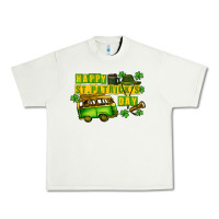 Pistachio Camper Happy St. Patrick's Day Urban Heavy Tee - CowGirlArtShop
