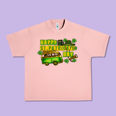 Camper Happy St. Patrick's Day Urban Heavy Tee Designed By Cowgirlartshop