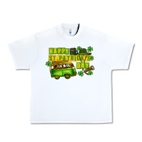 White Camper Happy St. Patrick's Day Urban Heavy Tee - CowGirlArtShop