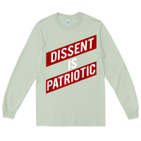 Matcha DISSENT IS PATRIOTIC Political Meme Raglan Baseball Tee Long Sleeve Tee - maiPhamDesign