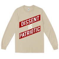 Mushroom DISSENT IS PATRIOTIC Political Meme Raglan Baseball Tee Long Sleeve Tee - maiPhamDesign