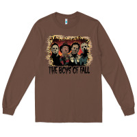 Chestnut the boys of fall leopard pattern bleached halloween murder t shirt Long Sleeve Tee - maiPhamDesign