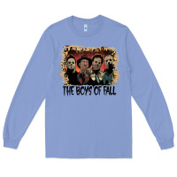 Colony Blue the boys of fall leopard pattern bleached halloween murder t shirt Long Sleeve Tee - maiPhamDesign