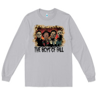 Moon Dust the boys of fall leopard pattern bleached halloween murder t shirt Long Sleeve Tee - maiPhamDesign