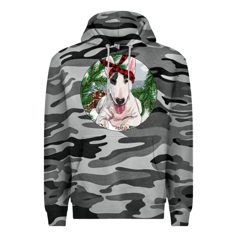 Bull Terrier And Farm Premium Hoodie by RanaPortraitStore | Teevron