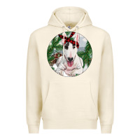 Tofu Bull Terrier And Farm Premium Hoodie - RanaPortraitStore
