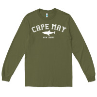 Army Green cape may new jersey shark travel gift t shirt t shirt Long Sleeve Tee - maiPhamDesign