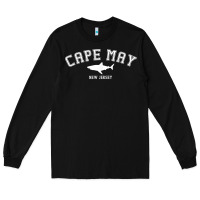 Black cape may new jersey shark travel gift t shirt t shirt Long Sleeve Tee - maiPhamDesign