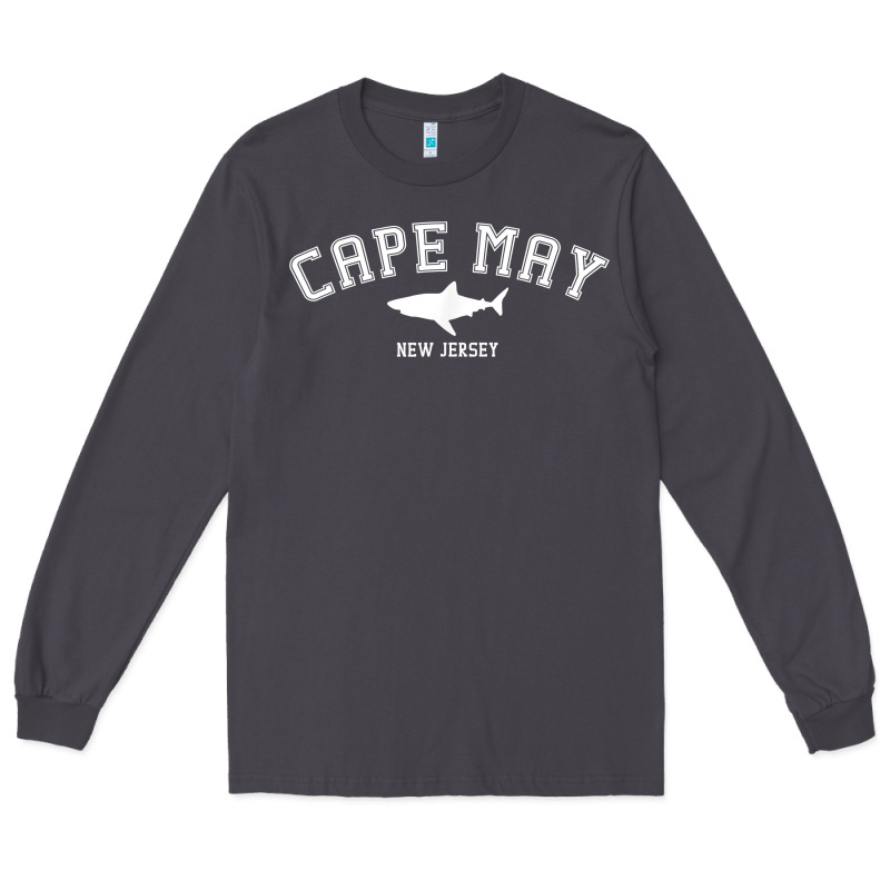 Cape May New Jersey Shark Travel Gift T Shirt T Shirt Long Sleeve Tee by maiPhamDesign | Teevron