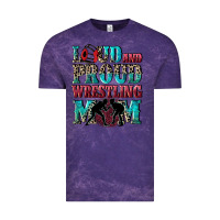 Cloud Purple Loud and proud wrestling Mom Mother's Day Vintage Tee - CowGirlArtShop