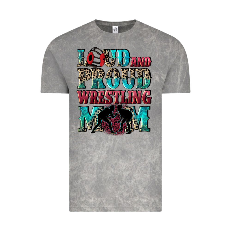 Loud And Proud Wrestling Mom Mother's Day Vintage Tee by CowGirlArtShop | Teevron