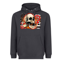 Smoke firefighter skull Heavyweight Hoodie - AdoDesignShop