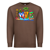 Chestnut love puerto rico Premium Sweatshirt - AdoDesignShop