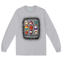 Moon Dust halloween funny set ghost mummy witch vampire and pumpkin t shirt Long Sleeve Tee - maiPhamDesign