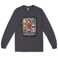 Smoke halloween funny set ghost mummy witch vampire and pumpkin t shirt Long Sleeve Tee - maiPhamDesign