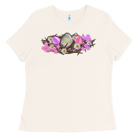 Bone Easter eggs and crown of thorns Easter Day Ladies Tee - HowdyJamesFarm
