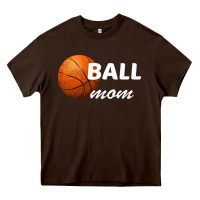 Chocolate Brown Ball Mom Heavy Core Tee - Bettercallsaul