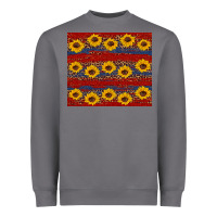 Storm usa and sunflower pattern Heavyweight Sweatshirt - Artiststas