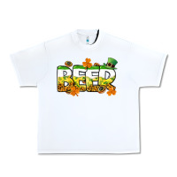 White St. Patrick's Day beer Urban Heavy Tee - CowGirlArtShop