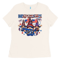 Bone Independence Day with gnomies Ladies Tee - HowdyJamesFarm