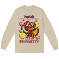 Mushroom feed me crawfish tell me im pretty Long Sleeve Tee - FaDigitalArtStudio