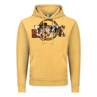 Vintage Mustard western love for cowboys olivia Vintage Hoodie - OliviaCreatesArt