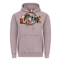 Vintage Zinc western love for cowboys olivia Vintage Hoodie - OliviaCreatesArt