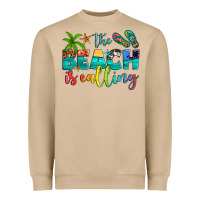 Mushroom the beach is calling Heavyweight Sweatshirt - Artiststas