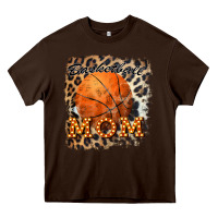 Chocolate Brown basketball mom Heavy Core Tee - Bettercallsaul