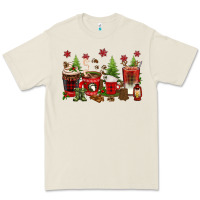 Bone Christmas coffee cups Premium Tee - texasbilliewilder