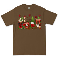 Cacao Christmas coffee cups Premium Tee - texasbilliewilder