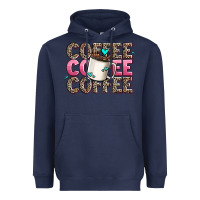 Navy coffee coffee coffee Heavyweight Hoodie - AdoDesignShop