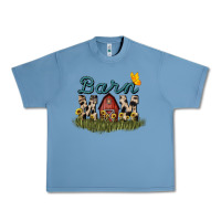 Barn Mom Sunflower Mother's Day Urban Heavy Tee | Teevron