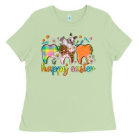 Matcha Happy Easter Dental Easter Day Ladies Tee - HowdyJamesFarm