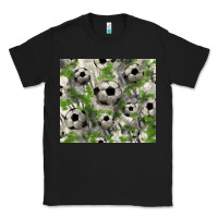 Black Soccer tumbler Classic Tee - HowdyJamesFarm