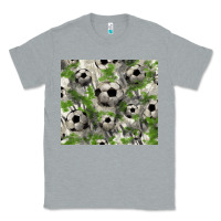 Heather Grey Soccer tumbler Classic Tee - HowdyJamesFarm