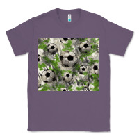 Lavender Soccer tumbler Classic Tee - HowdyJamesFarm