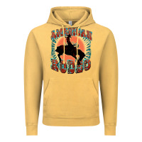 Vintage Mustard American rodeo Vintage Hoodie - FaDigitalArtStudio