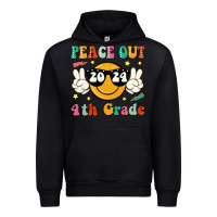 Black peace out 2024 4th grade Urban Hoodie - JahusDesignShop