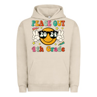 Pigment French Oak peace out 2024 4th grade Urban Hoodie - JahusDesignShop