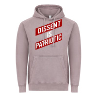 Vintage Zinc DISSENT IS PATRIOTIC Political Meme Raglan Baseball Tee Vintage Hoodie - maiPhamDesign