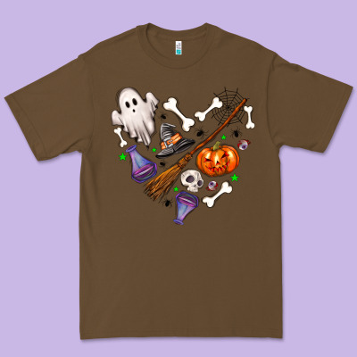 Love Halloween Premium Tee Designed By Nancycooperartshop