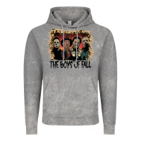 Cloud Rock the boys of fall leopard pattern bleached halloween murder t shirt Vintage Hoodie - maiPhamDesign