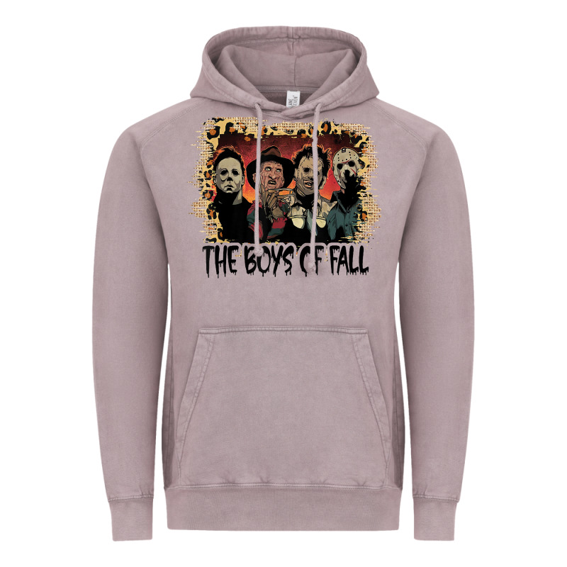 The Boys Of Fall Leopard Pattern Bleached Halloween Murder T Shirt Vintage Hoodie by maiPhamDesign | Teevron