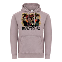 Vintage Zinc the boys of fall leopard pattern bleached halloween murder t shirt Vintage Hoodie - maiPhamDesign